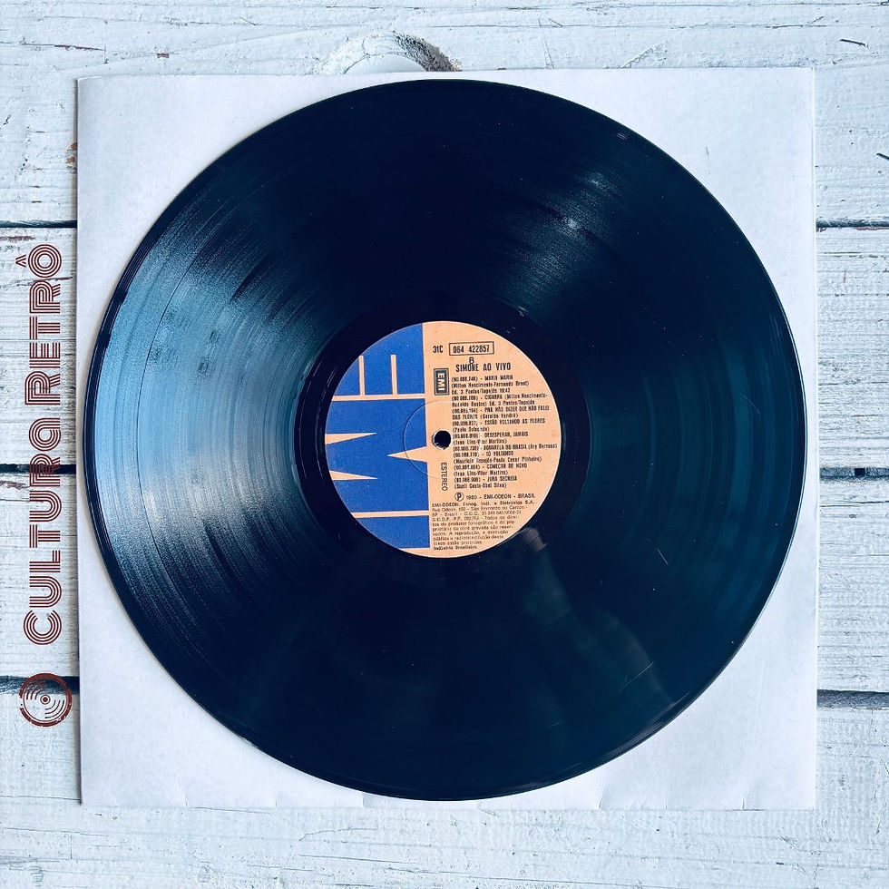 Miniatura: LP AO VIVO SIMONE 1980( EXCELENT) DESESPERAR JAMAIS/ CIGARRA