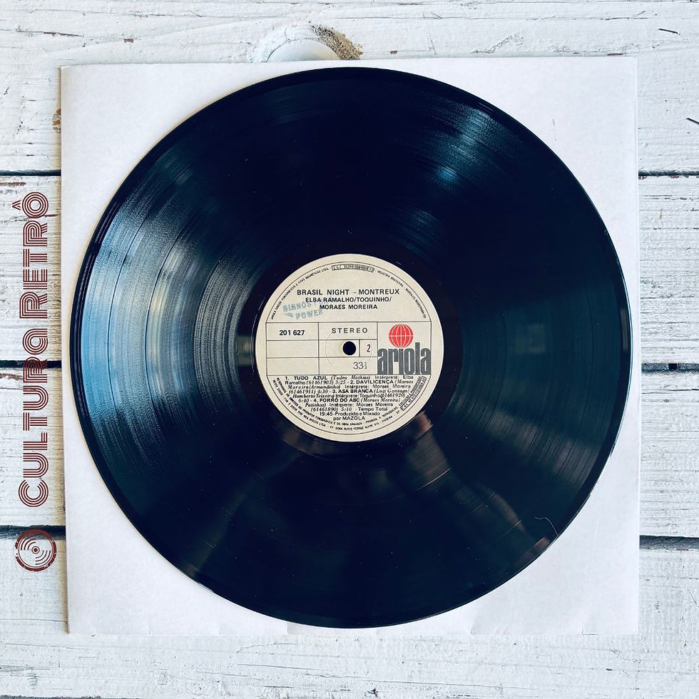 Miniatura: LP BRASIL NIGHT MONTREUX ELBA TOQUINHO MORAES ( EXCELENTE)