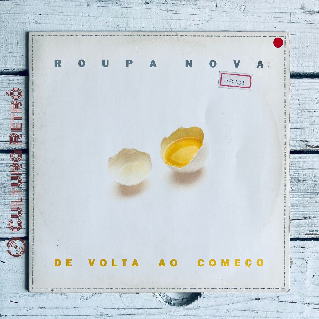 LP DE VOLTA AO COMEÇO ROUPA NOVA 1993 ( EXCELENTE/ ENCARTE)