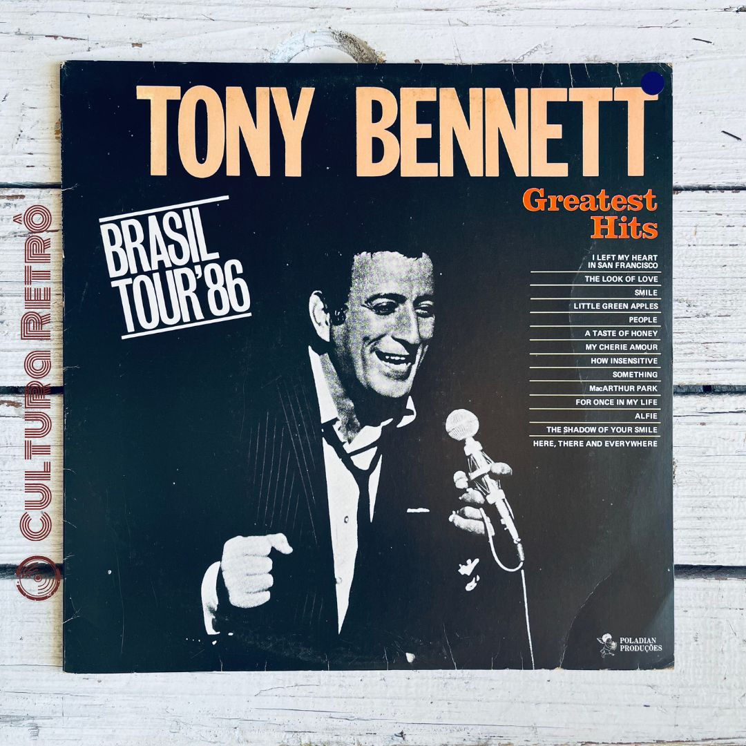 LP GREATEST HITS TONY BENNET 1986 ( MT NOVO) I LEFT MY HEART