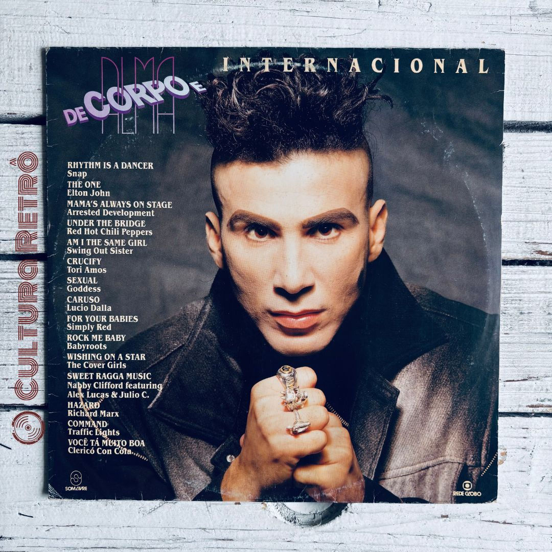 LP VINIL NOVELA CORPO E ALMA INTERNACIONAL 1992( ÓTIMO) SNAP
