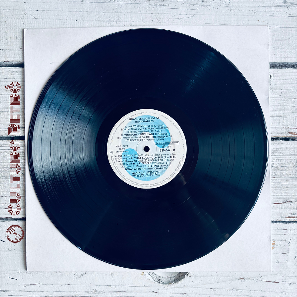 Miniatura: LP GRANDES SUCESSOS RAY CHARLES 1986 ( ÓTIMO) HIT ROAD JACK