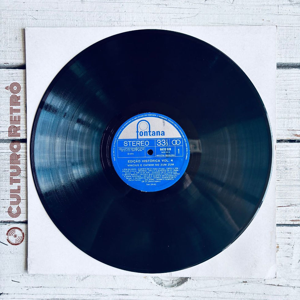 Miniatura: LP NO ZUM ZUM VINÍCIUS & CAYMMI 1974 ( EXCELENTE) BERIMBAU