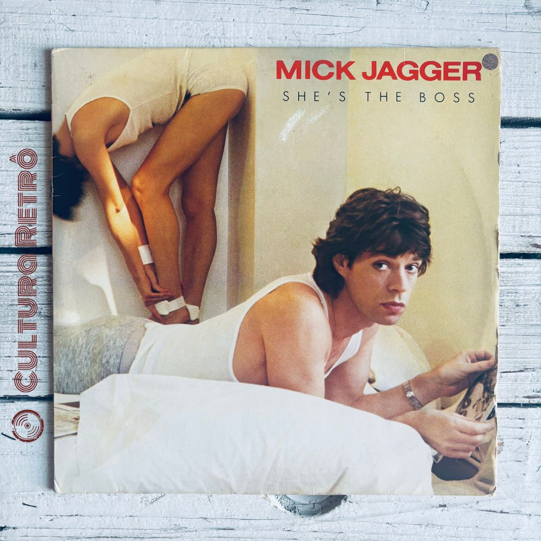 LP SHE'S THE BOSS MICK JAGGER 1985 ( EXCELENTE/ ENCARTE)