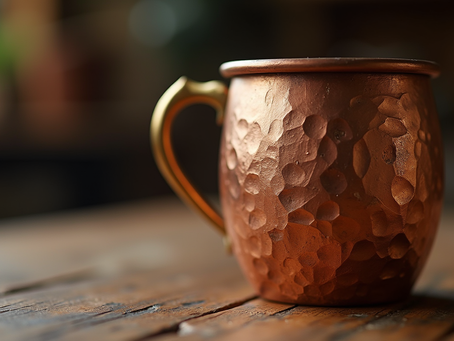 The Artistry of Handcrafted Copper Drinkware