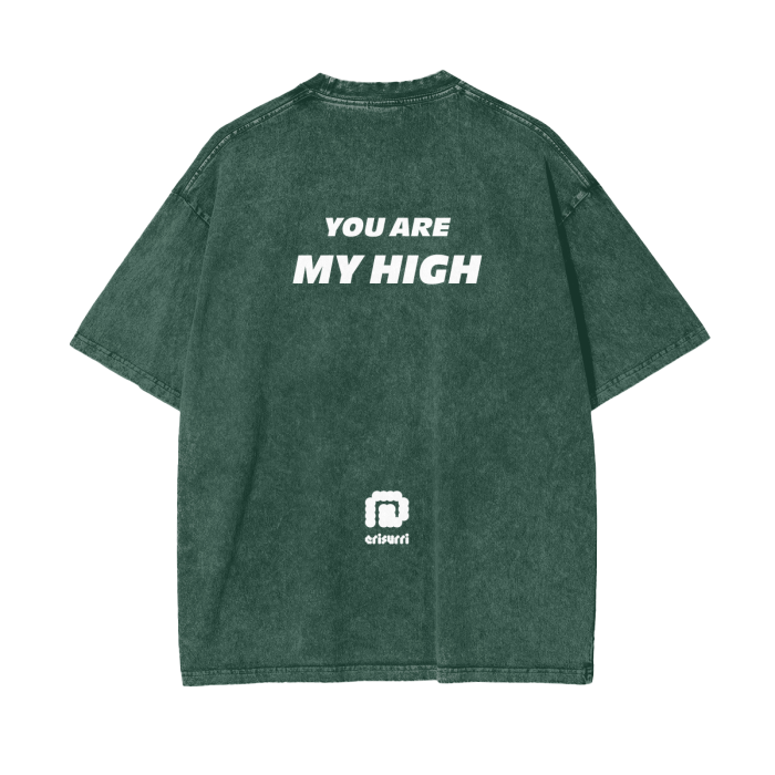 Thumbnail: Acid Wash Oversize T-Shirt - 250 GSM 