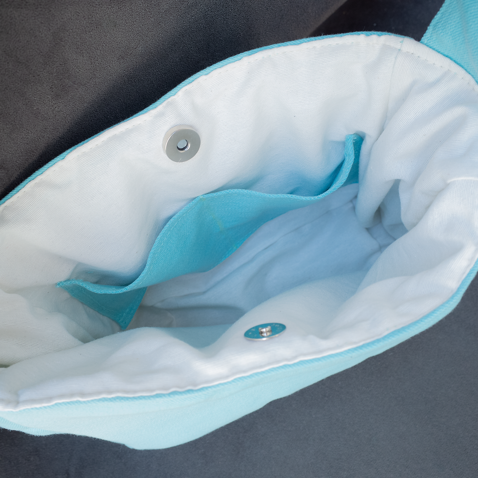 Miniatura: Bolsa Hobo Turquesa