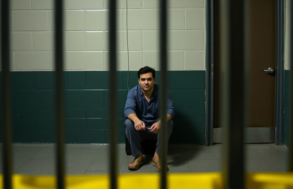 Unknown immigration detainee.