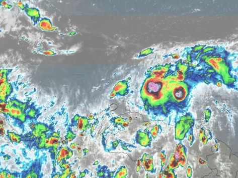 Tormenta tropical Franklin generaría fuertes lluvias y tormentas eléctricas