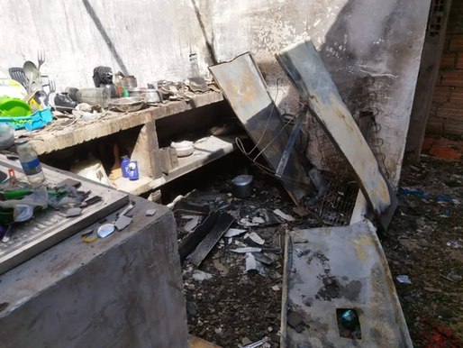 Incendio en Soledad lo habría provocado un cilindro de gas