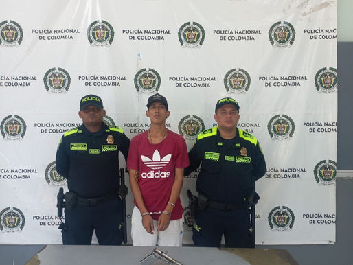 Policía metropolitana captura a sujeto por porte ilegal de arma de fuego