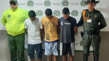 Tres capturados por el delito de hurto calificado y agravado en la modalidad de abigeato