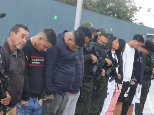 Capturan a presuntos integrantes de tren de aragua entre ellos 5 venezolanos