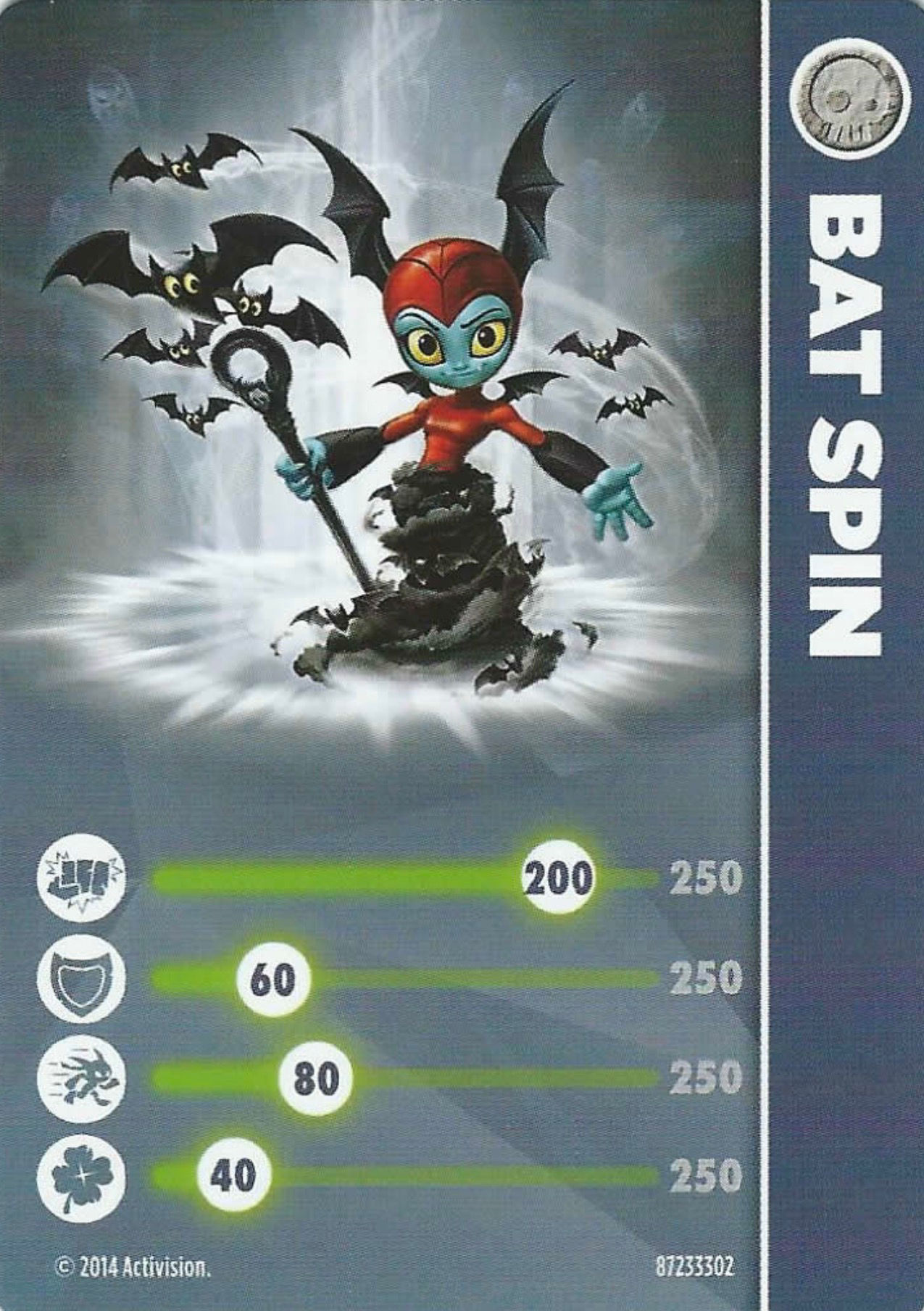 Bat Spin - Série 1 (Carte)