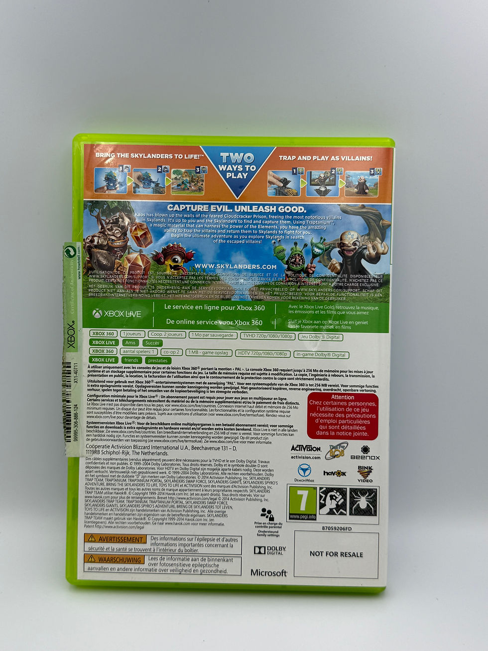 Thumbnail: Jeu Skylanders Trap Team (Xbox 360)