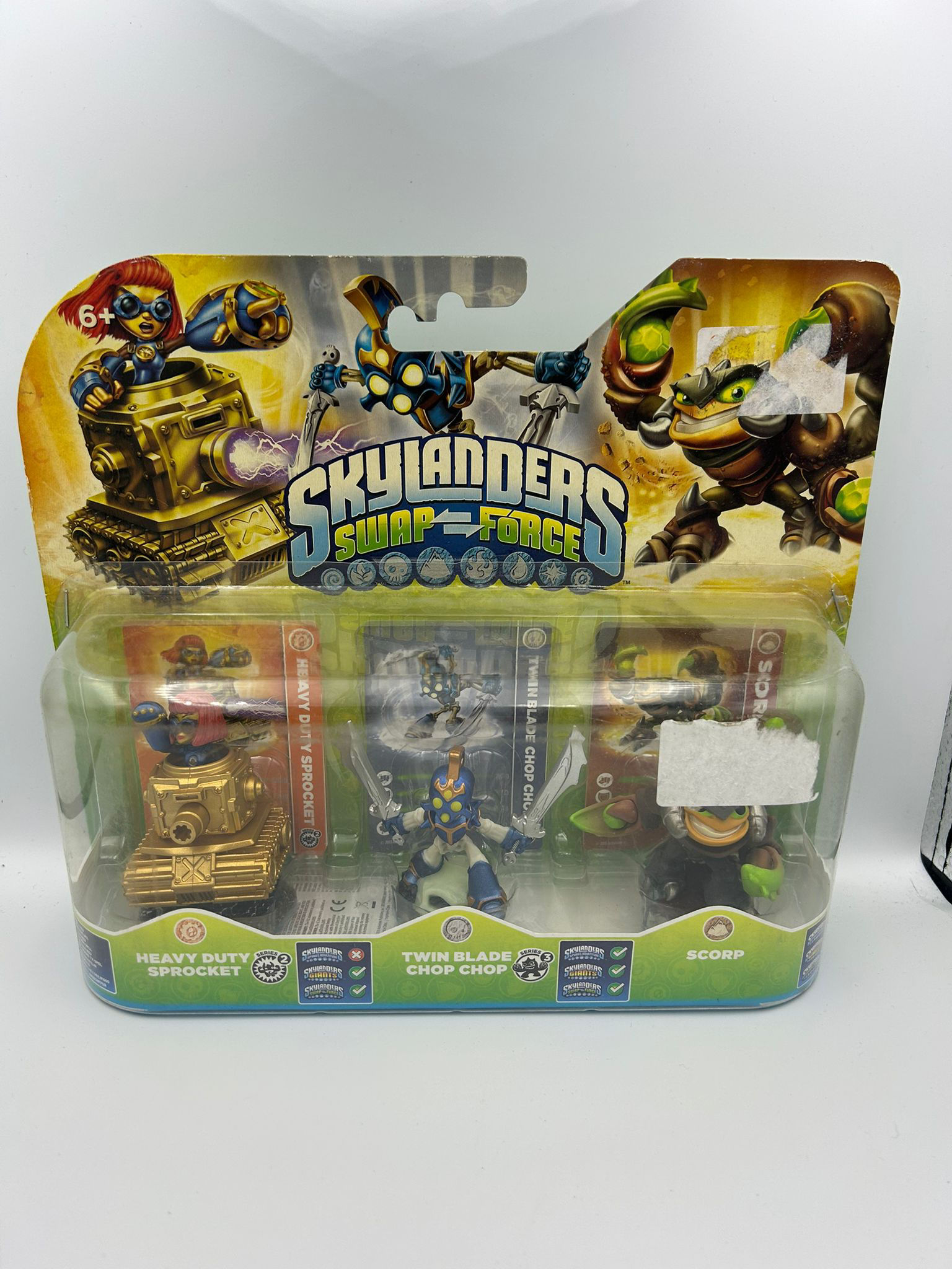 [3Pack] Heavy Duty Sprocket / Twin Blade Chop Chop / Scorp (Box)