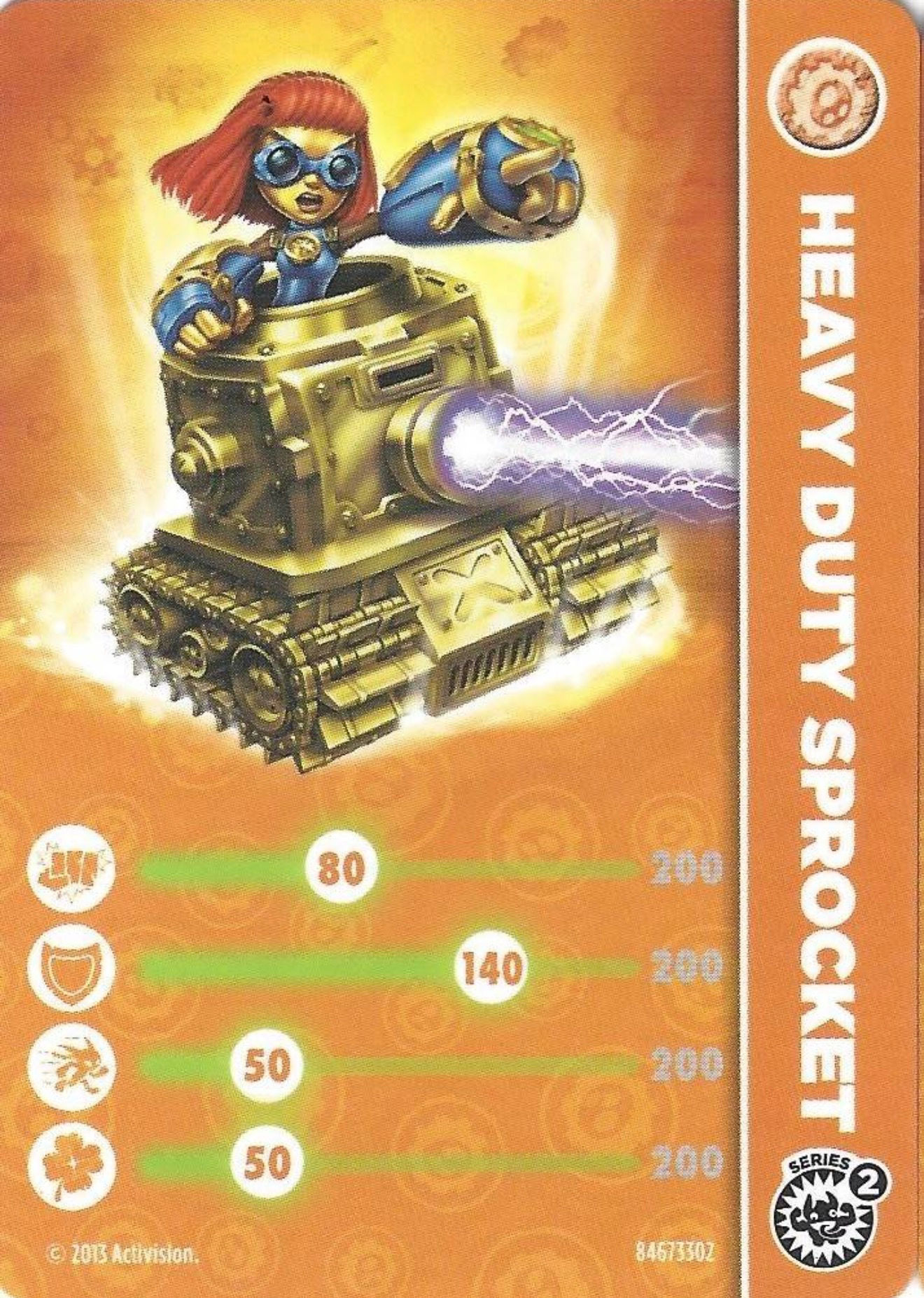 Sprocket Heavy Duty - Série 2 (Carte)