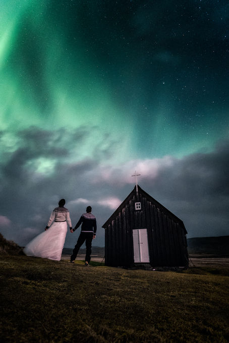 Northern Lights Elopements & Proposals in Iceland