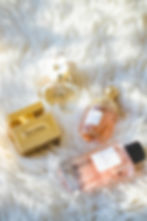 Four bottles of perfume for carry-on luggage