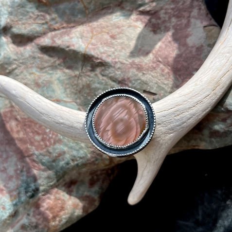 jasper sterling silver ring by linda parks