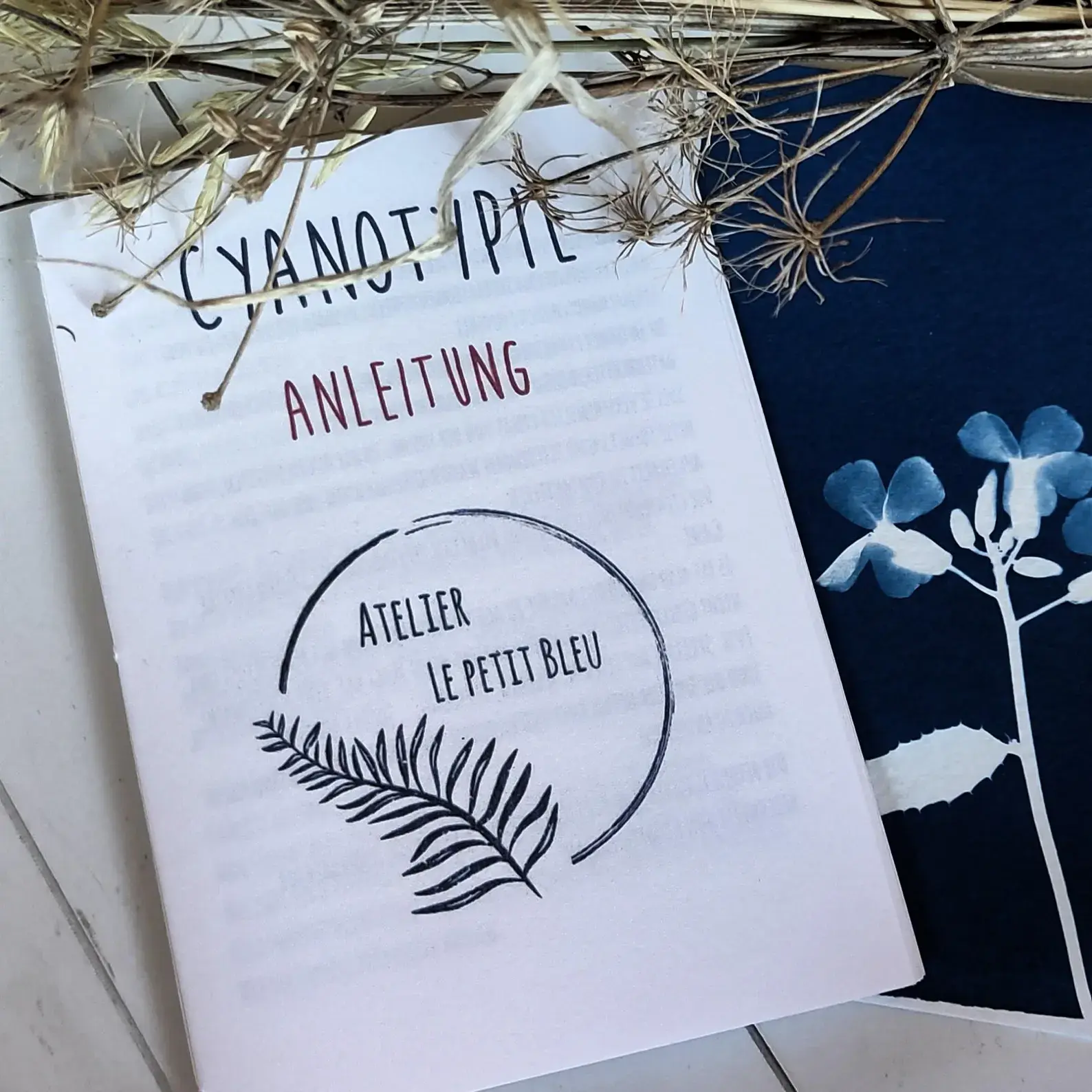 Anleitung Cyanotypie