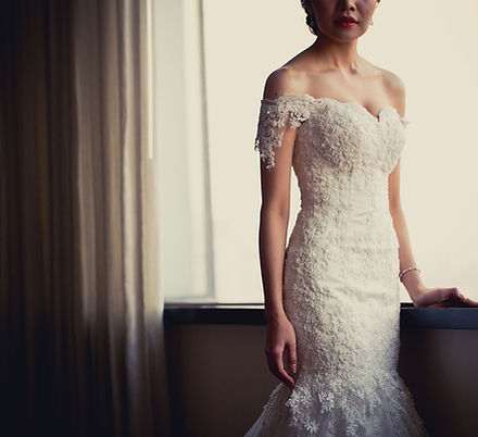 Vestido de novia de encaje