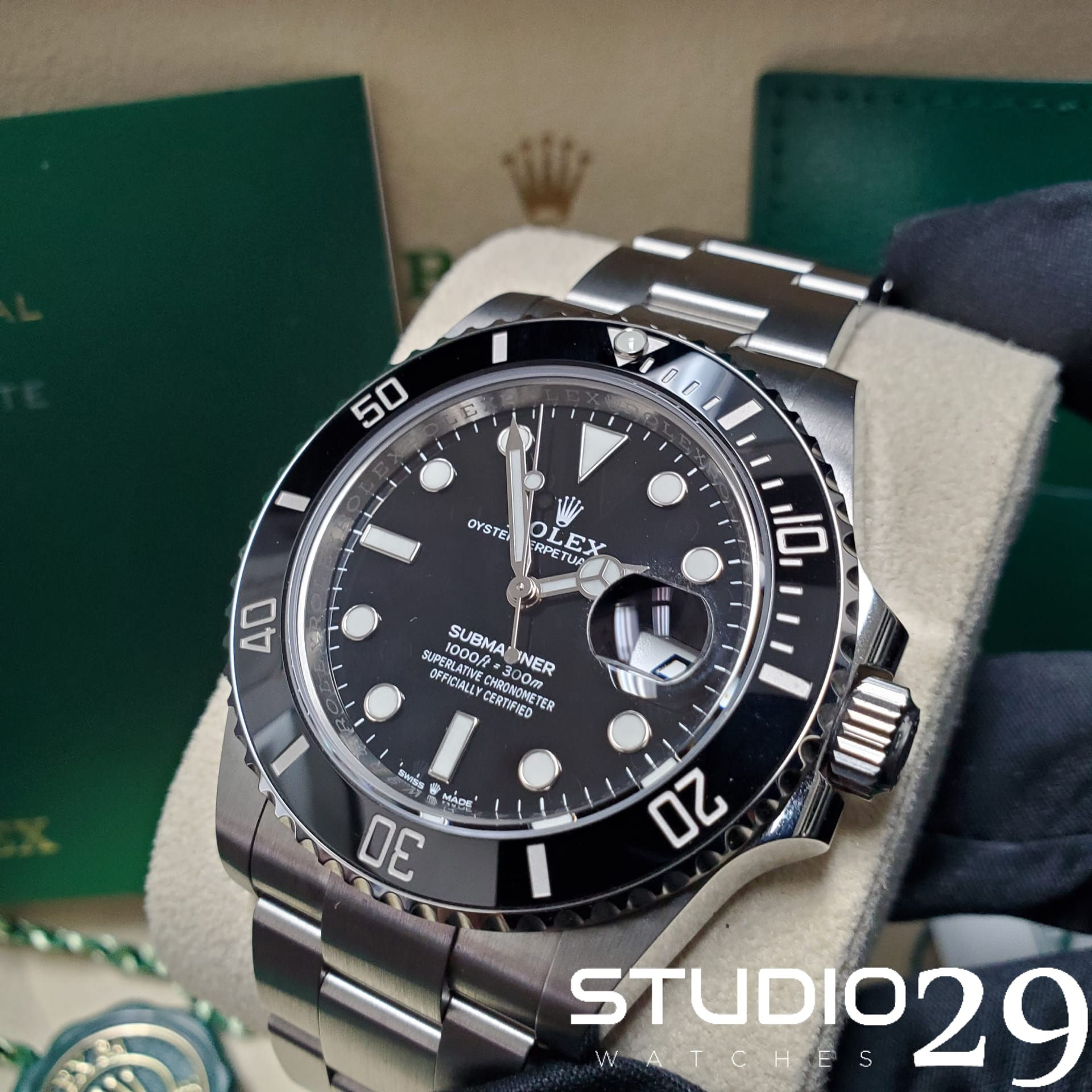 2021 Rolex Black Dial Submariner Date 41 MM