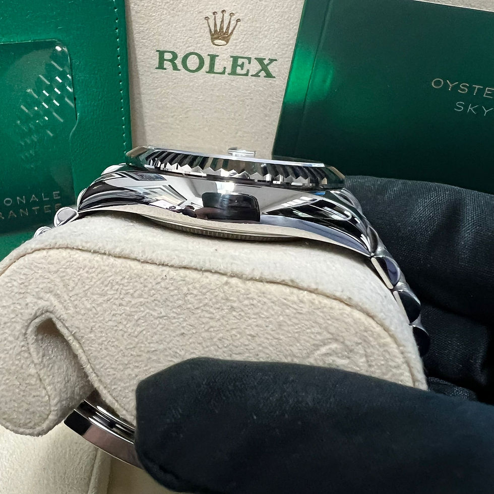 Thumbnail: 2022 Rolex Black Dial Skydweller Jubilee Bracelet - 42 MM