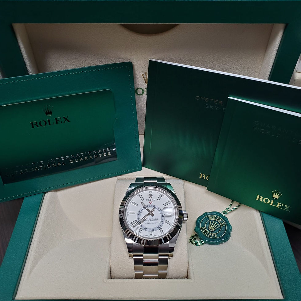 Thumbnail: 2021 Rolex White Dial SkyDweller - 42 MM