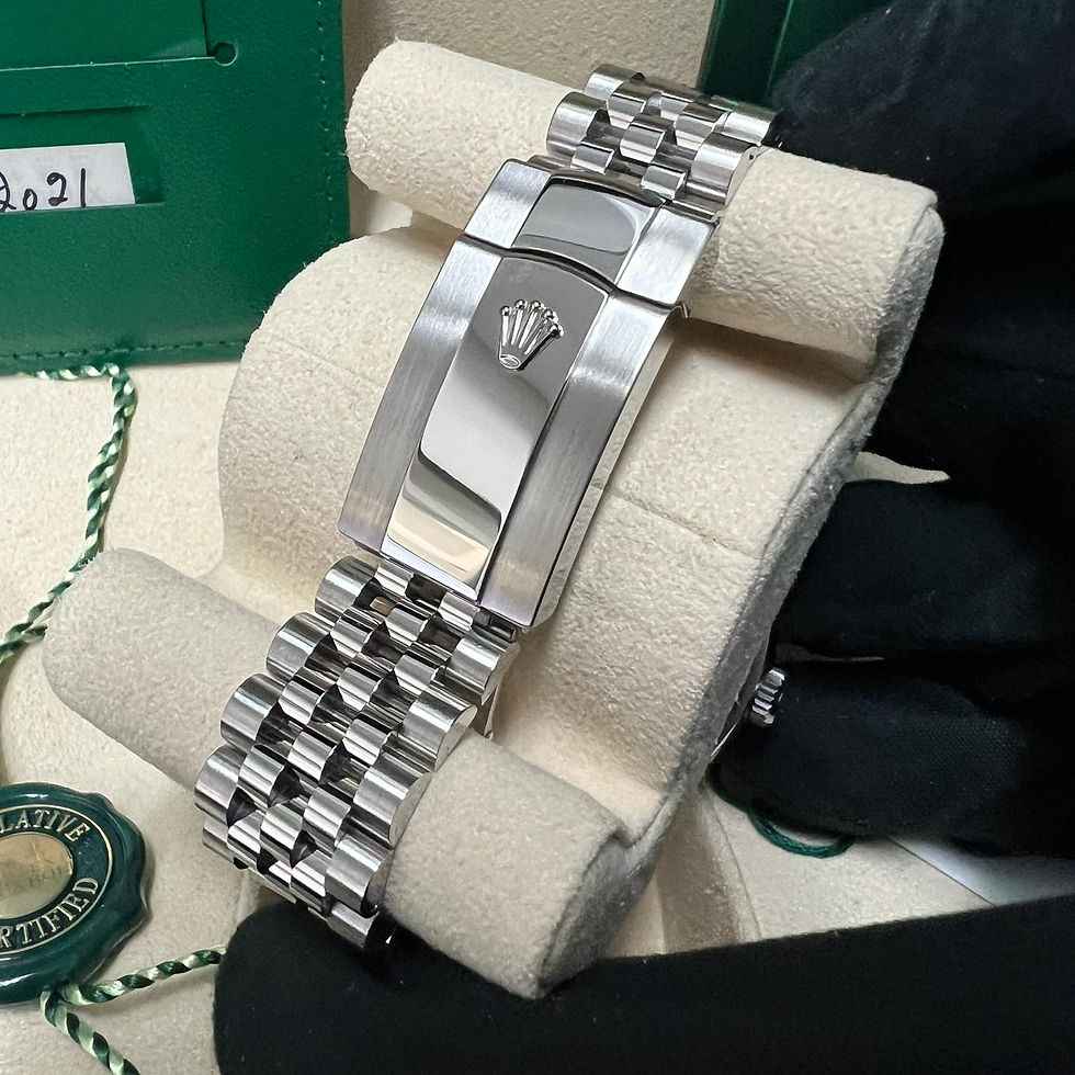 Thumbnail: 2021 Rolex Datejust Smooth Bezel Blue Dial - 41 MM