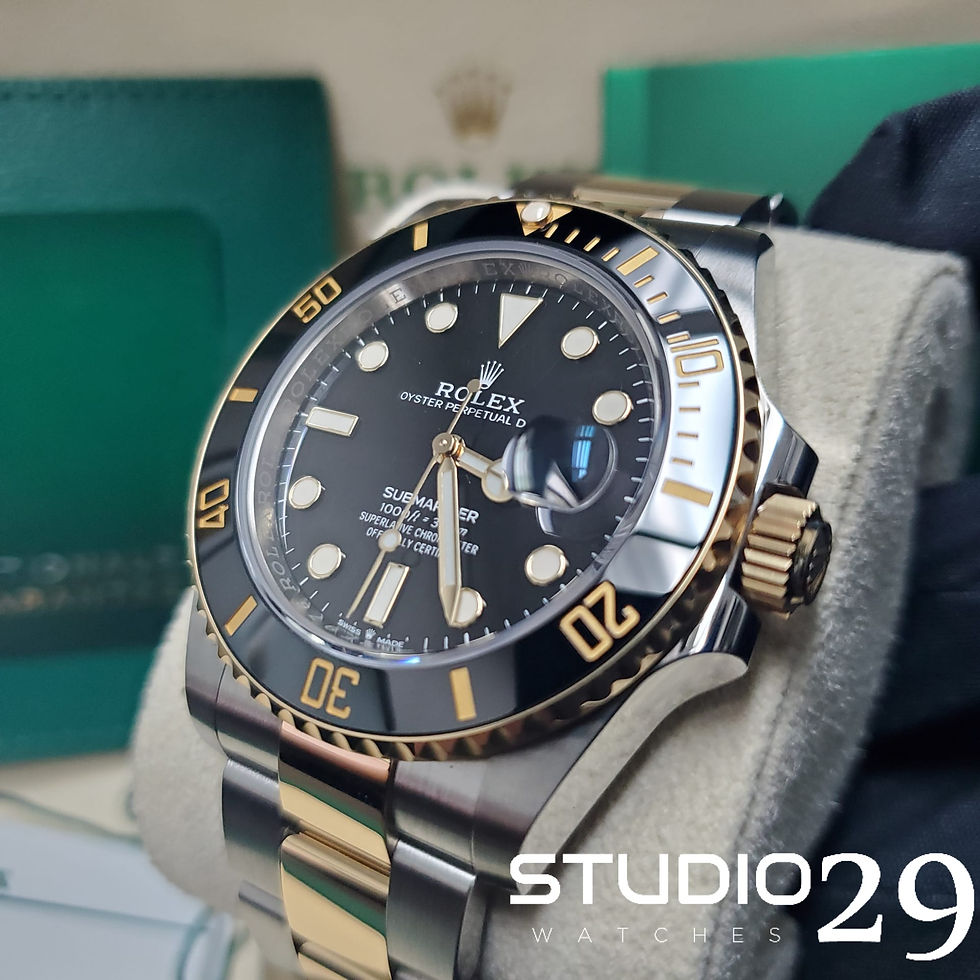 2021 Rolex Submariner Two-Tone Black Dial - 41 MM