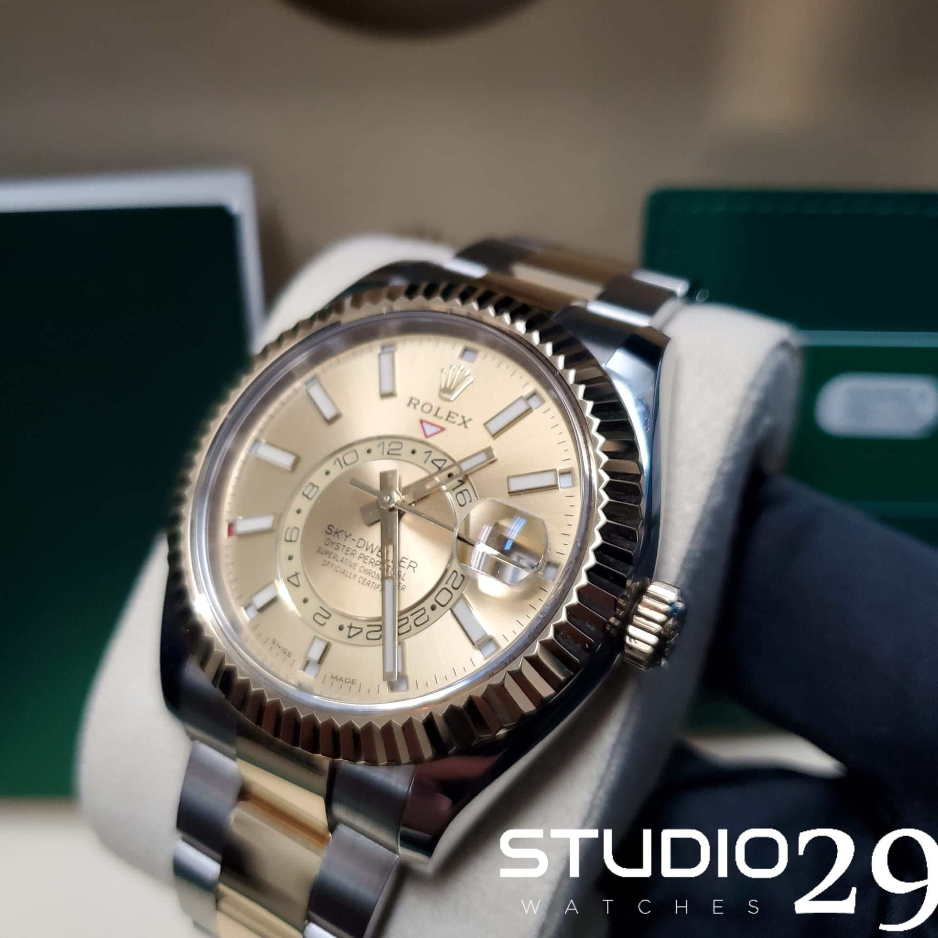 2020 Rolex SkyDweller Two-Tone Champagne Dial - 42 MM