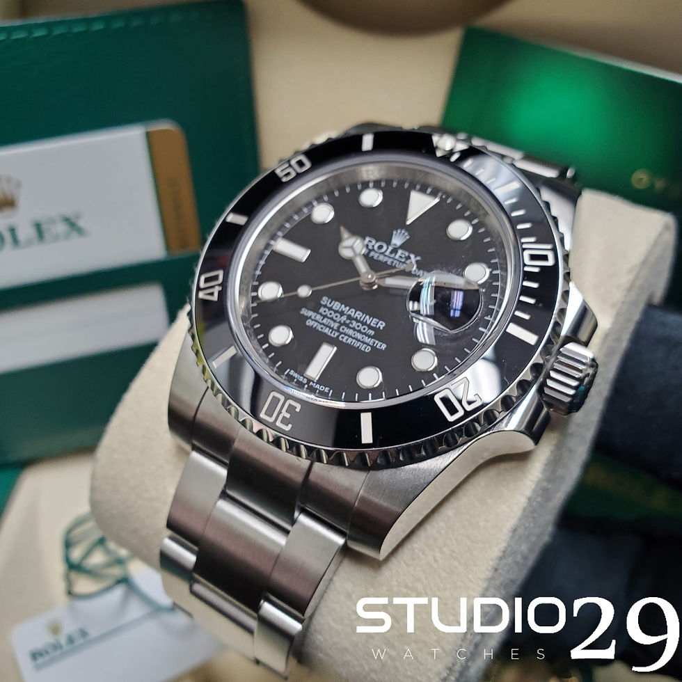 2017 Rolex Black Submariner Date - 40 MM
