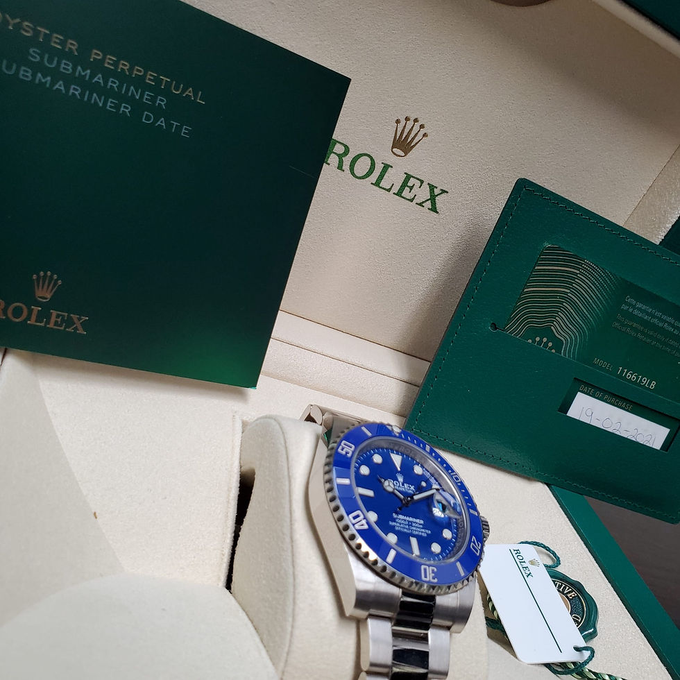 Thumbnail: 2021 Rolex Submariner Blue " Smurf " - 40 MM