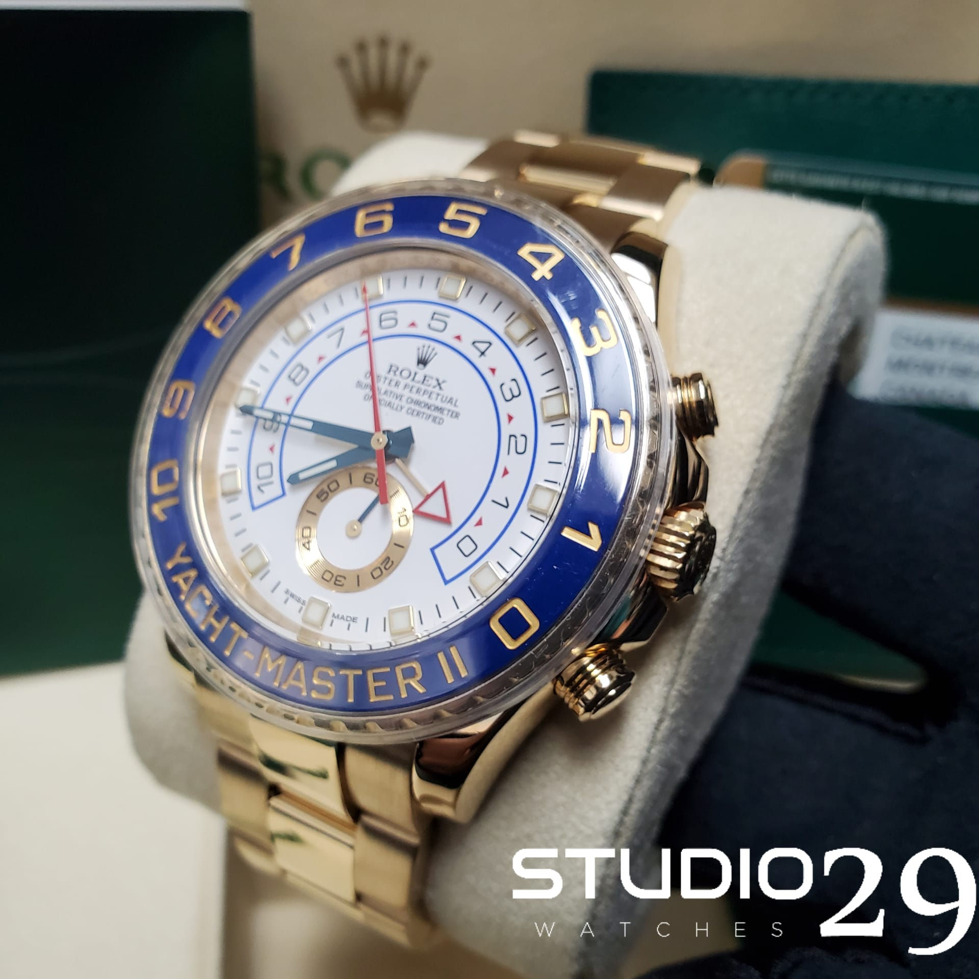 2015 Rolex Yacht-Master II 18KT Gold - 44 MM