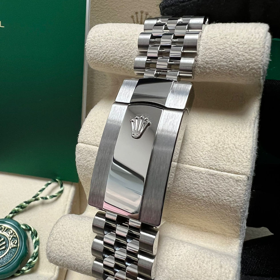 Thumbnail: 2021 Rolex Blue Dial Diamond Marker Datejust - 41 MM