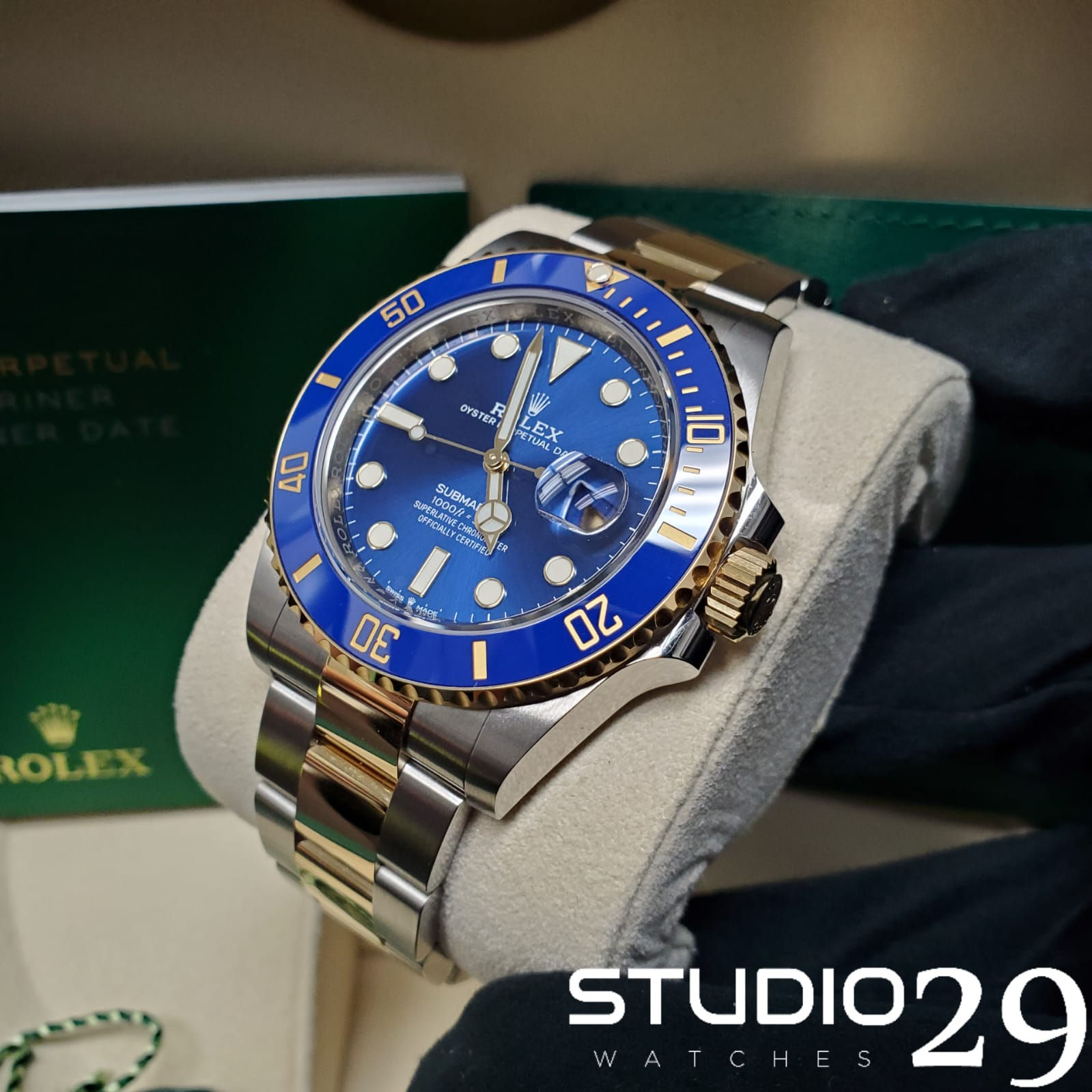 2021 Rolex Blue Submariner Two Tone - 41 MM