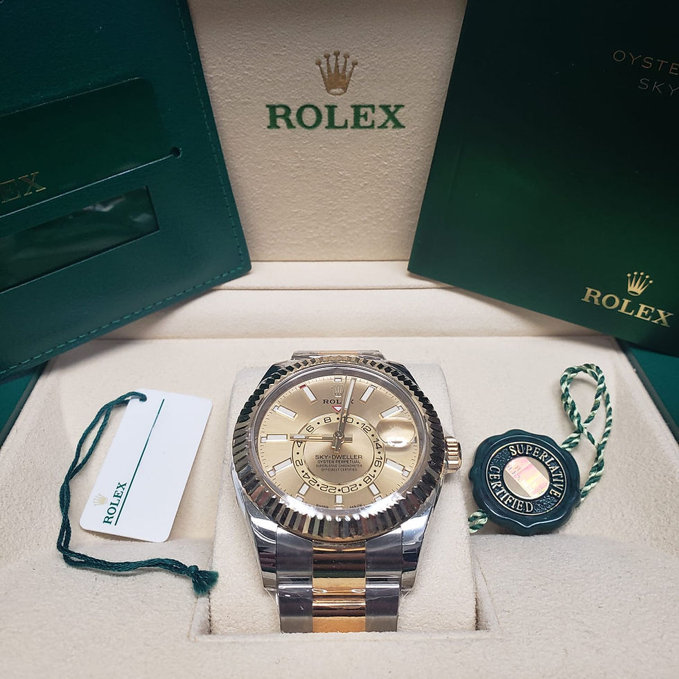 Thumbnail: 2021 Rolex SkyDweller Two-Tone Champagne Dial - 42 MM