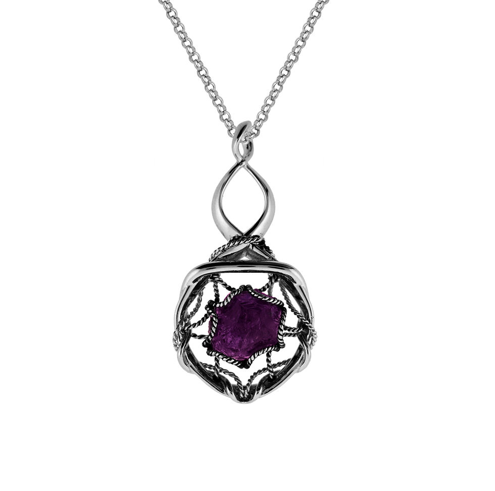 Navara Amethyst Silver