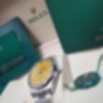 Thumbnail: 2021 Rolex Yellow Dial Oyster Perpetual - 41 MM