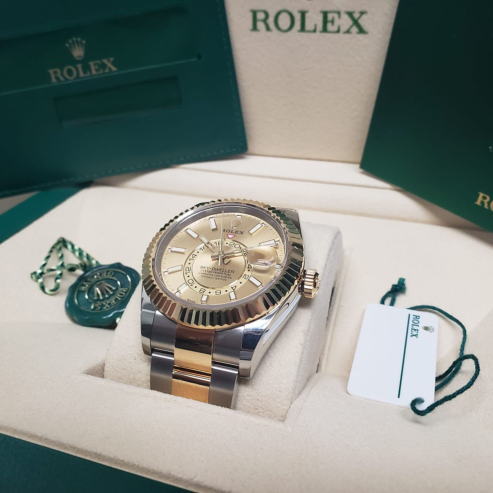 Thumbnail: 2021 Rolex SkyDweller Two-Tone Champagne Dial - 42 MM