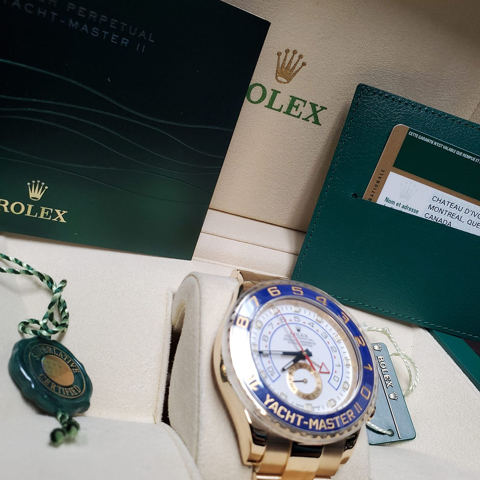 Thumbnail: 2015 Rolex Yacht-Master II 18KT Gold - 44 MM