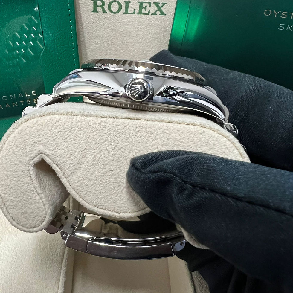 Thumbnail: 2022 Rolex Black Dial Skydweller Jubilee Bracelet - 42 MM