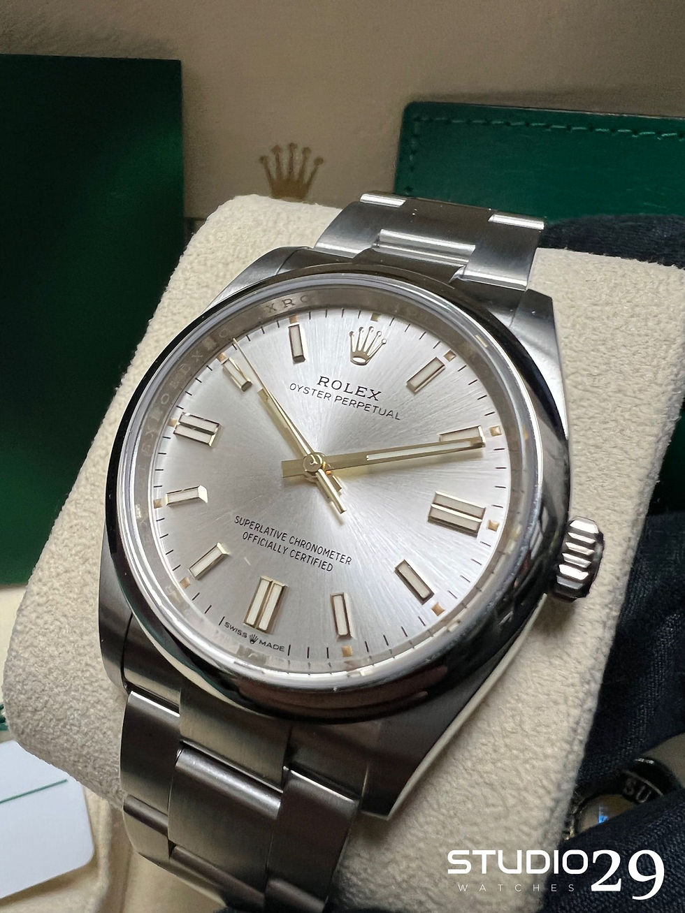 2021 Rolex Oyster Perpetual Silver Dial -  36 MM