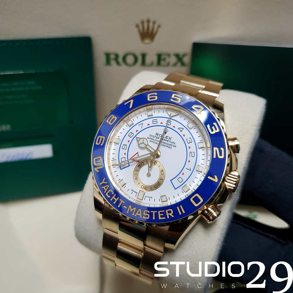 2020 Rolex Yacht-Master II 18KT Gold - 44 MM