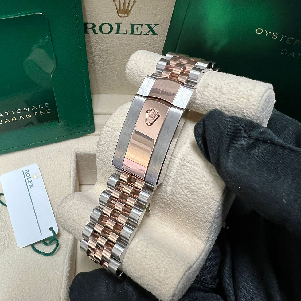 Thumbnail: 2022 Rolex Rose Gold Two Tone Datejust - 41 MM