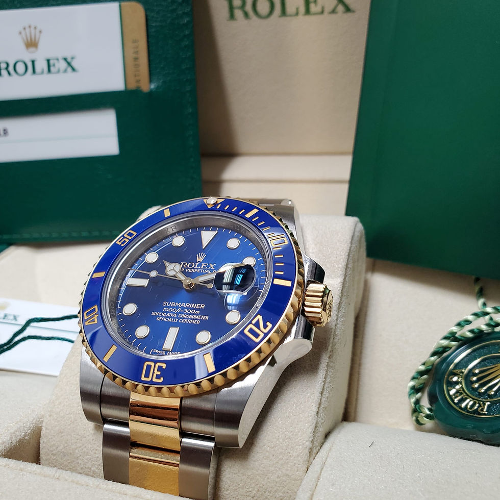 Thumbnail: 2017 Rolex Submariner Two-Tone "Bluesy" - 40 MM