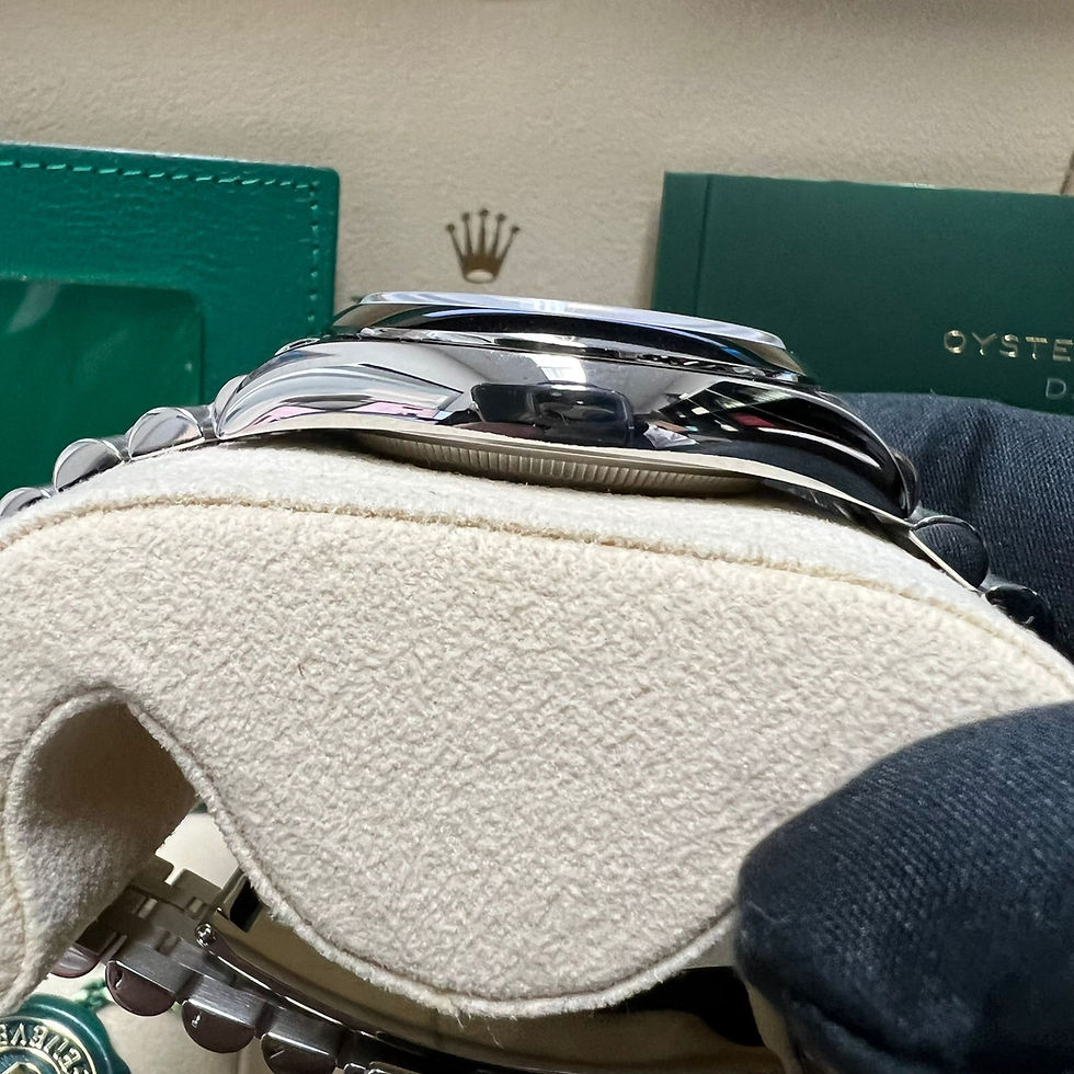 Thumbnail: 2022 Rolex Blue Motif Dial Datejust - 36 MM