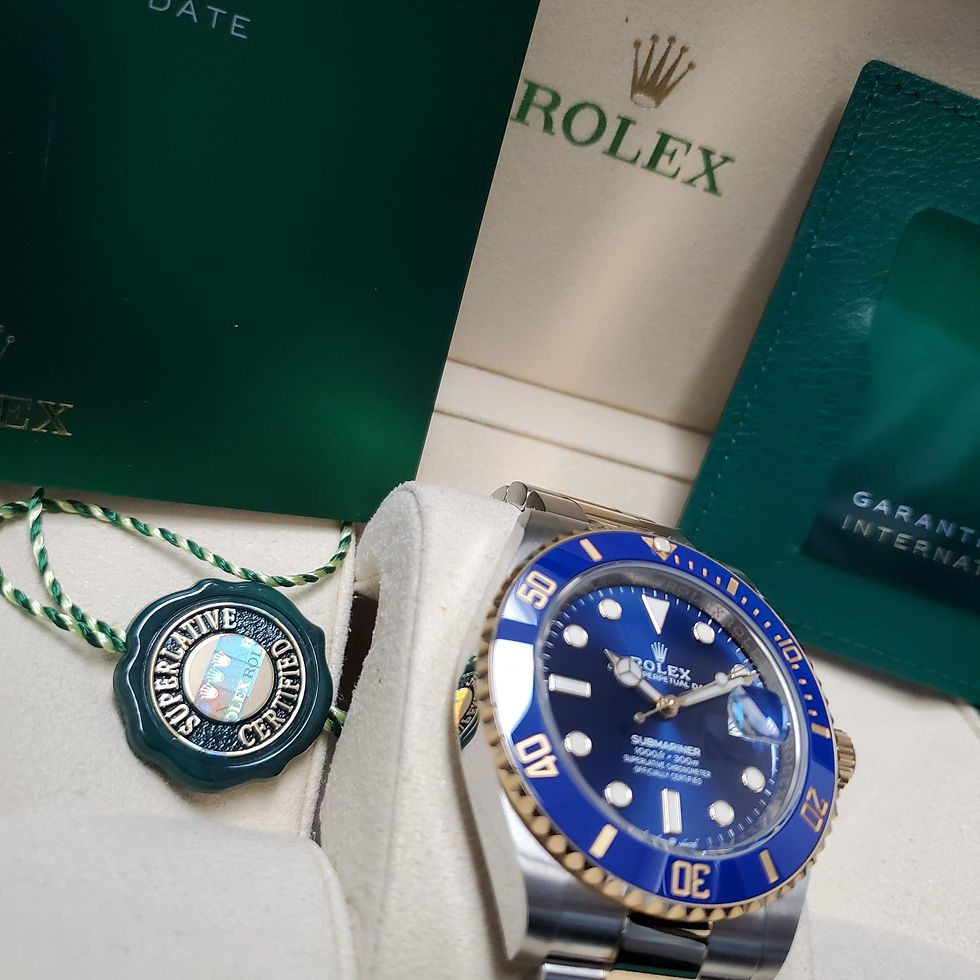 Thumbnail: 2021 Rolex Blue Submariner Two Tone - 41 MM