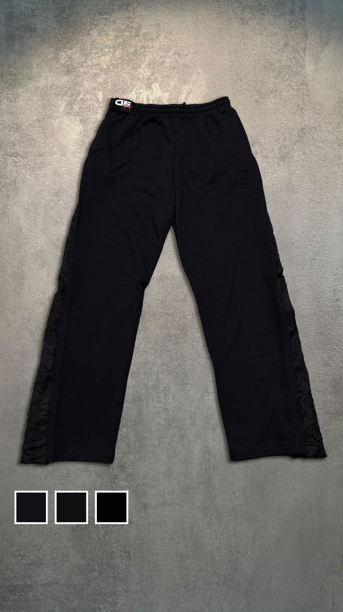 Jogging flare noir